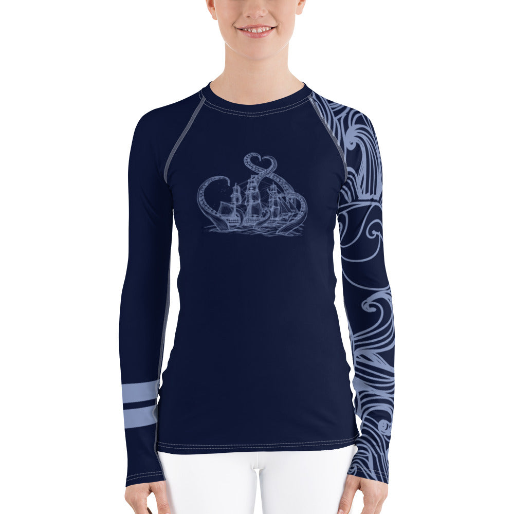 Women's Long Sleeve Rash Guard BJJ Grappling